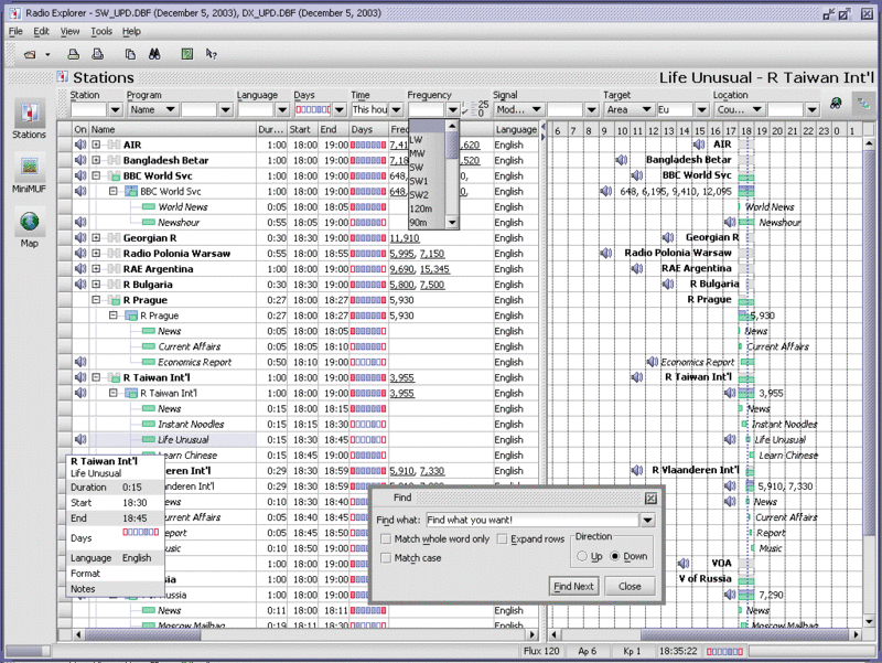Radio Explorer Screenshot